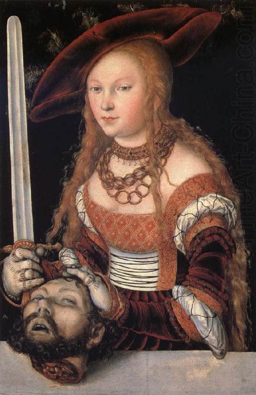 Fudith with the head of Holofernes, Lucas Cranach the Elder